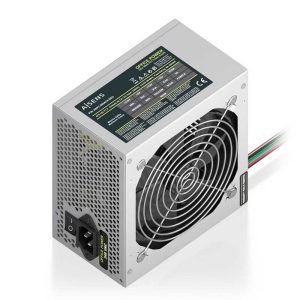ASPC-500ATX-SEO – Fuente Alimentación ATX 500W OEM, Plata