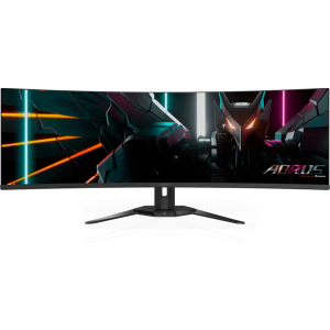 AORUS CO49DQ pantalla para PC 124,5 cm (49") 5120 x 1440 Pixeles DQHD OLED Negro