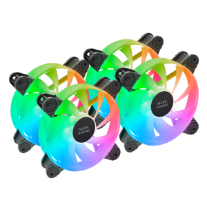 Kit de 4 ventiladores ARGB