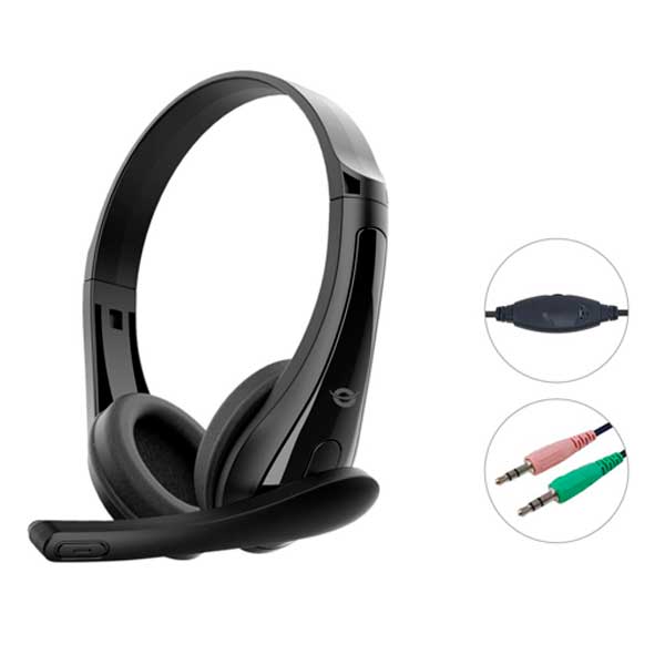 Conceptronic POLONA06B3T Auriculares estéreo de 3.5mm